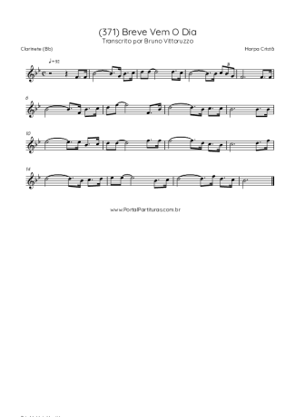 Harpa Cristã  score for Clarinet (Bb)