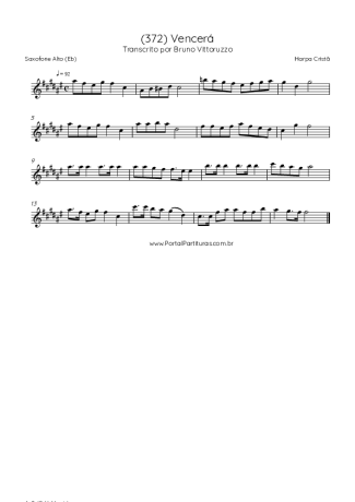 Harpa Cristã  score for Alto Saxophone