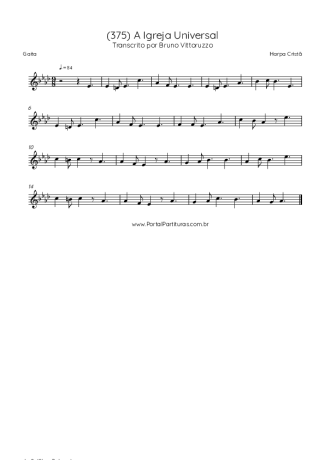 Harpa Cristã  score for Harmonica