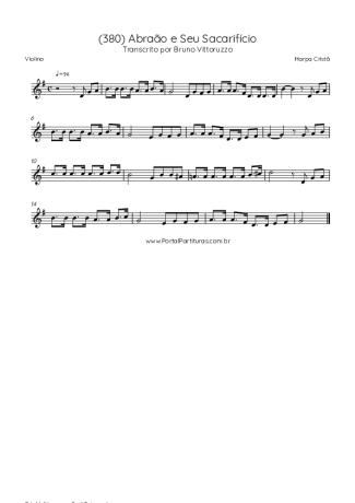 Harpa Cristã  score for Violin