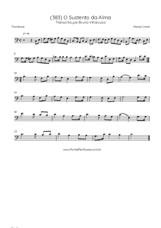 Harpa Cristã  score for Trombone