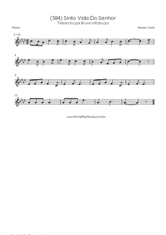 Harpa Cristã  score for Flute