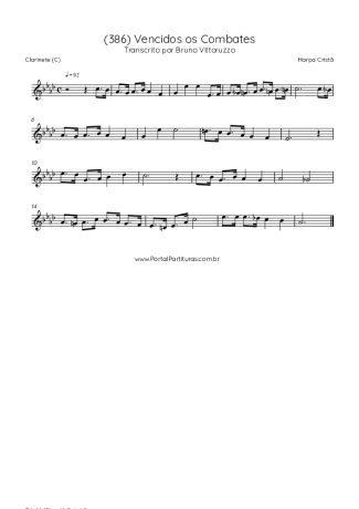 Harpa Cristã  score for Clarinet (C)