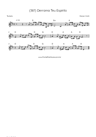 Harpa Cristã  score for Keyboard