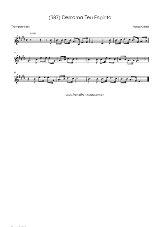 Harpa Cristã  score for Trumpet