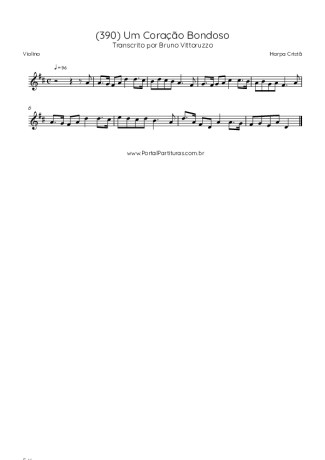 Harpa Cristã  score for Violin
