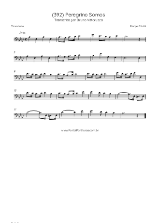 Harpa Cristã  score for Trombone
