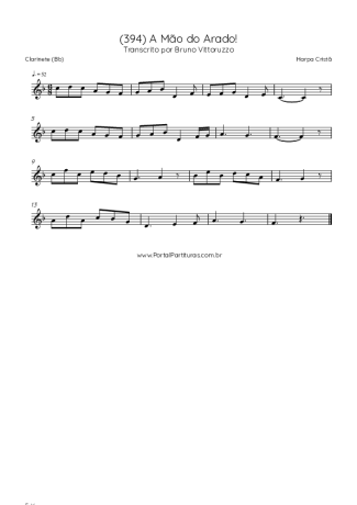 Harpa Cristã  score for Clarinet (Bb)