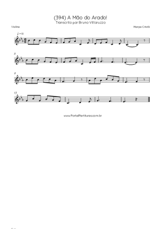 Harpa Cristã  score for Violin