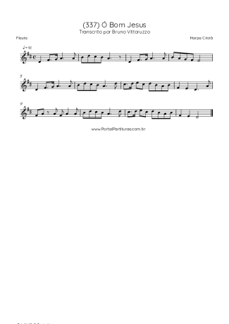 Harpa Cristã score for Flute