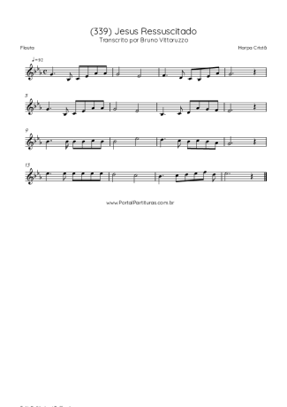 Harpa Cristã  score for Flute