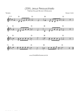 Harpa Cristã  score for Keyboard