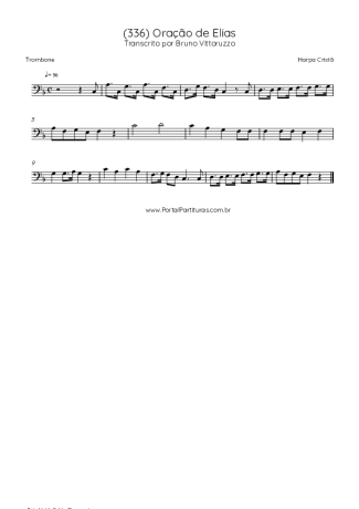 Harpa Cristã score for Trombone