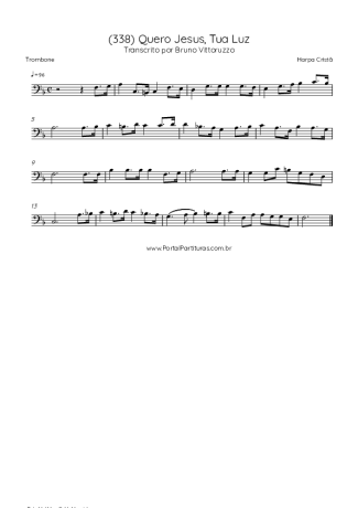 Harpa Cristã score for Trombone