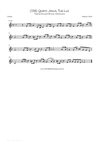 Harpa Cristã  score for Violin