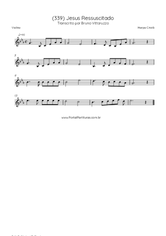 Harpa Cristã  score for Violin