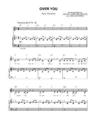 Ingrid Michaelson  score for Piano