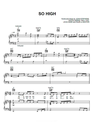 John Legend  score for Piano