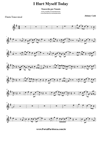 Johnny Cash  score for Flute
