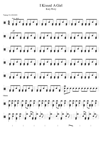 Katy Perry  score for Drums