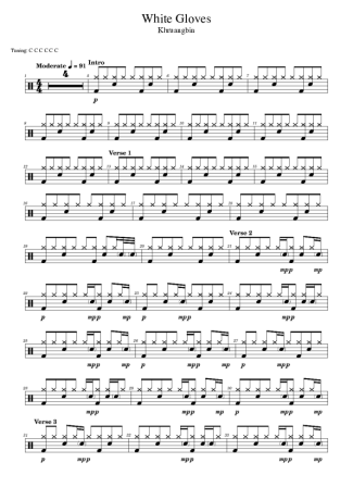 Khruangbin  score for Drums