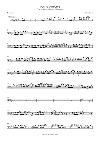 Kleber Lucas  score for Trombone