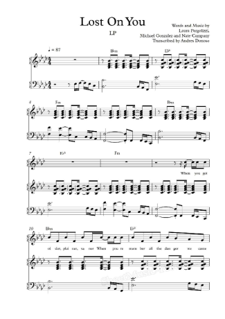 LP  score for Piano