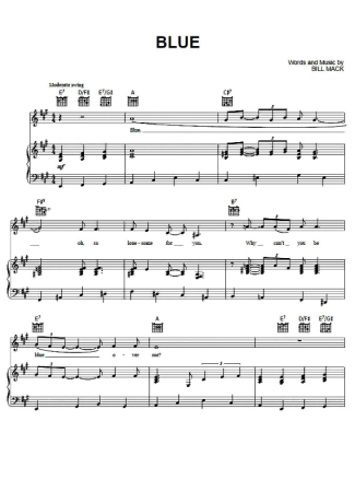 LeAnn Rimes  score for Piano