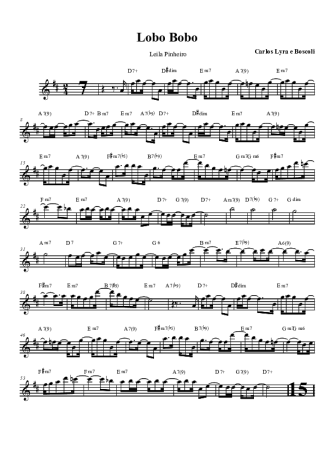 Leila Pinheiro  score for Tenor Saxophone Soprano (Bb)