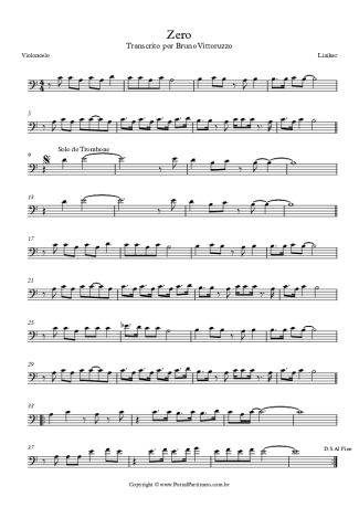 Liniker  score for Cello