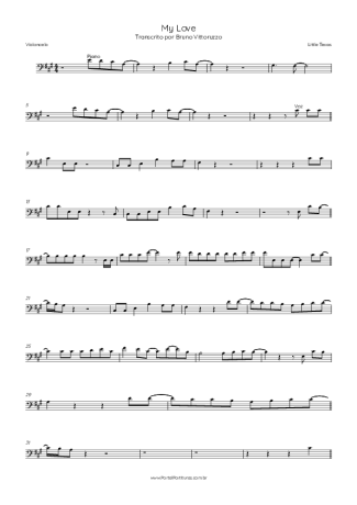 Little Texas  score for Cello