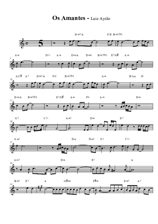 Luiz Ayrão  score for Tenor Saxophone Soprano (Bb)