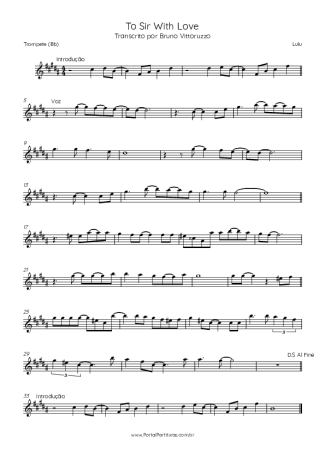 Lulu  score for Trumpet