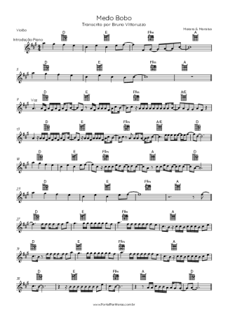 Maiara & Maraisa  score for Acoustic Guitar