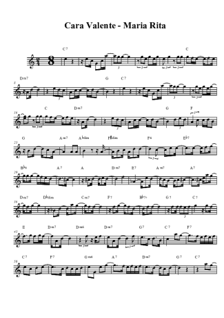 Maria Rita  score for Clarinet (Bb)