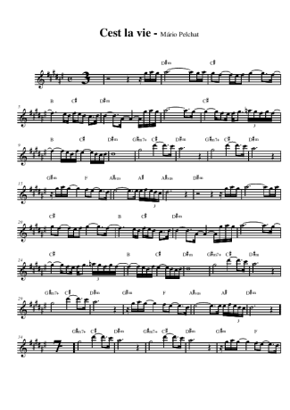 Mario Pelchat  score for Alto Saxophone