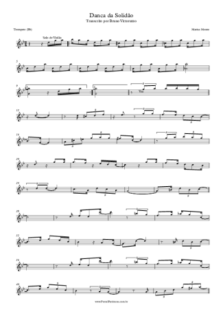 Marisa Monte  score for Trumpet
