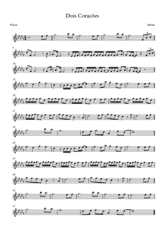 Melim  score for Flute