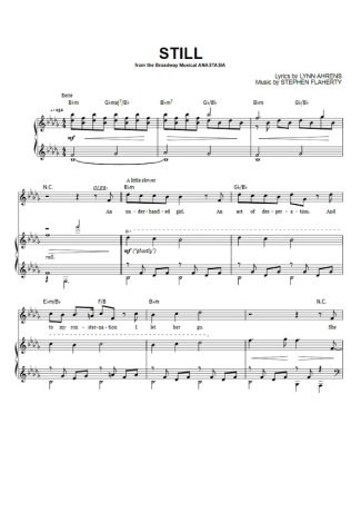 Musicals (Temas de Musicais) Still Sheet score for Piano