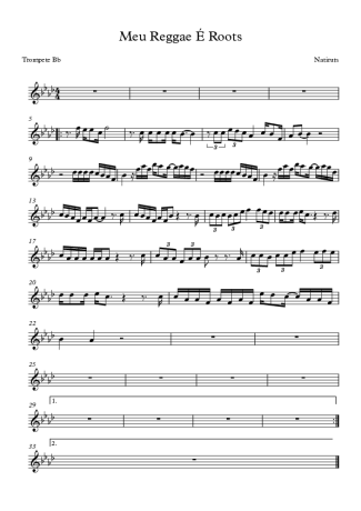 Natiruts  score for Trumpet