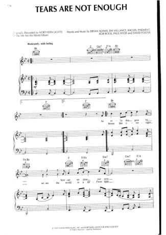Northern Lights  score for Piano