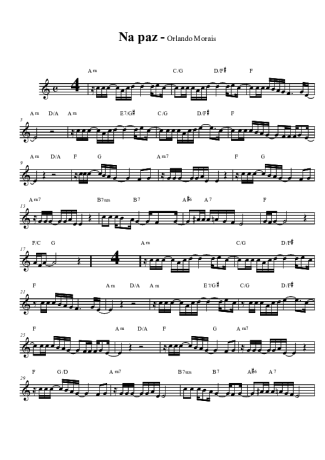 Orlando Moraes  score for Tenor Saxophone Soprano (Bb)