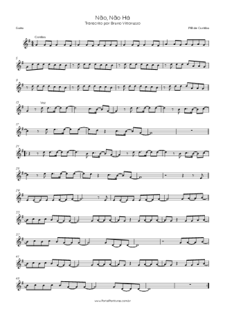 PIB de Curitiba Não, Não Há score for Harmonica