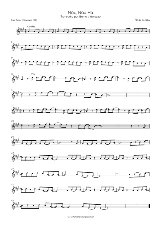 PIB de Curitiba  score for Tenor Saxophone Soprano (Bb)