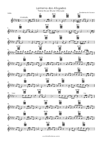 Paralamas do Sucesso  score for Acoustic Guitar