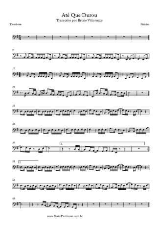 Péricles  score for Trombone