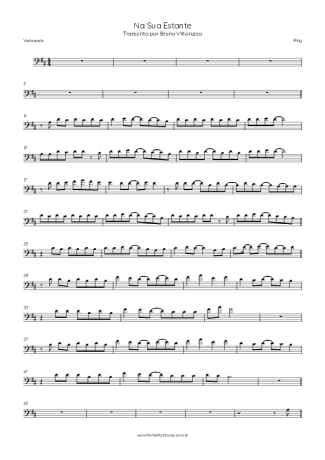 Pitty  score for Cello