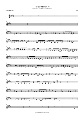 Pitty  score for Trumpet
