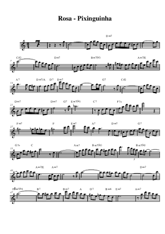 Pixinguinha  score for Alto Saxophone