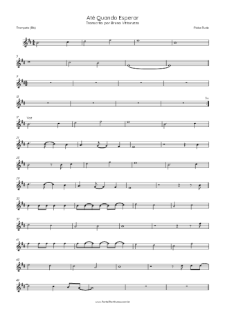 Plebe Rude  score for Trumpet